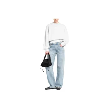 Alexander Wang Essential Terry Crewneck Sweatshirt