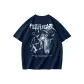 Navy Blue-White