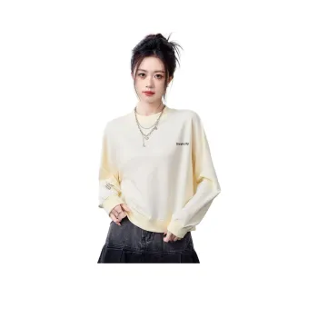 JEANSWEST Sweatshirt Spring Women's Apricot