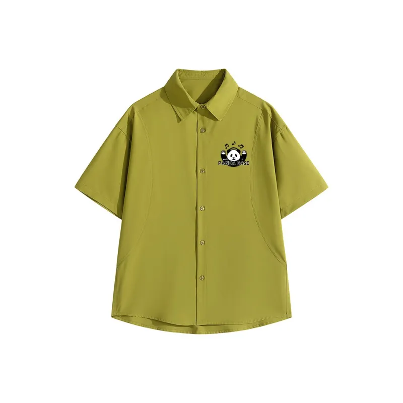 PANDA BASE Shirts Women's-4