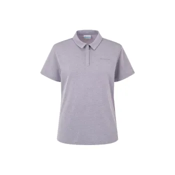 Columbia SS25 LittleWoodHike Polo Shirt Women's Light Purple