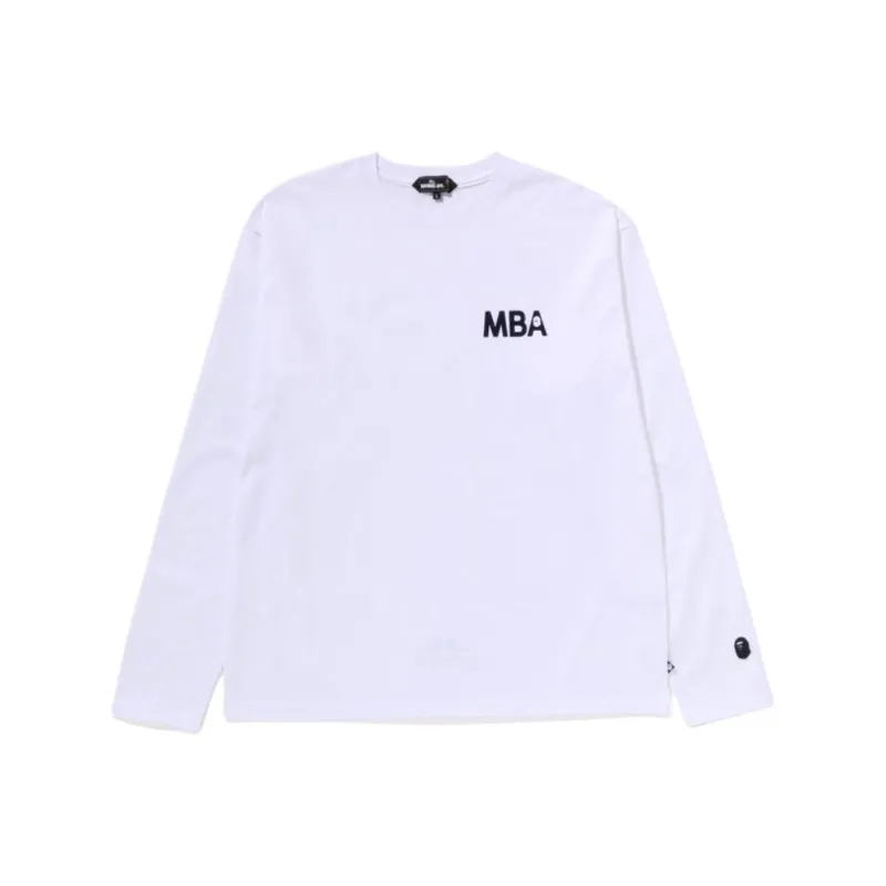 A BATHING APE Basic L/S Tee-3