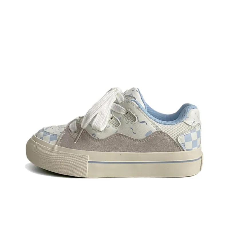 Than Than Me Slip Resistant Low Top Skateboard Shoes Women's-8