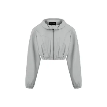 URBAN REVIVO Jackets & Coats Women's Cool Gray