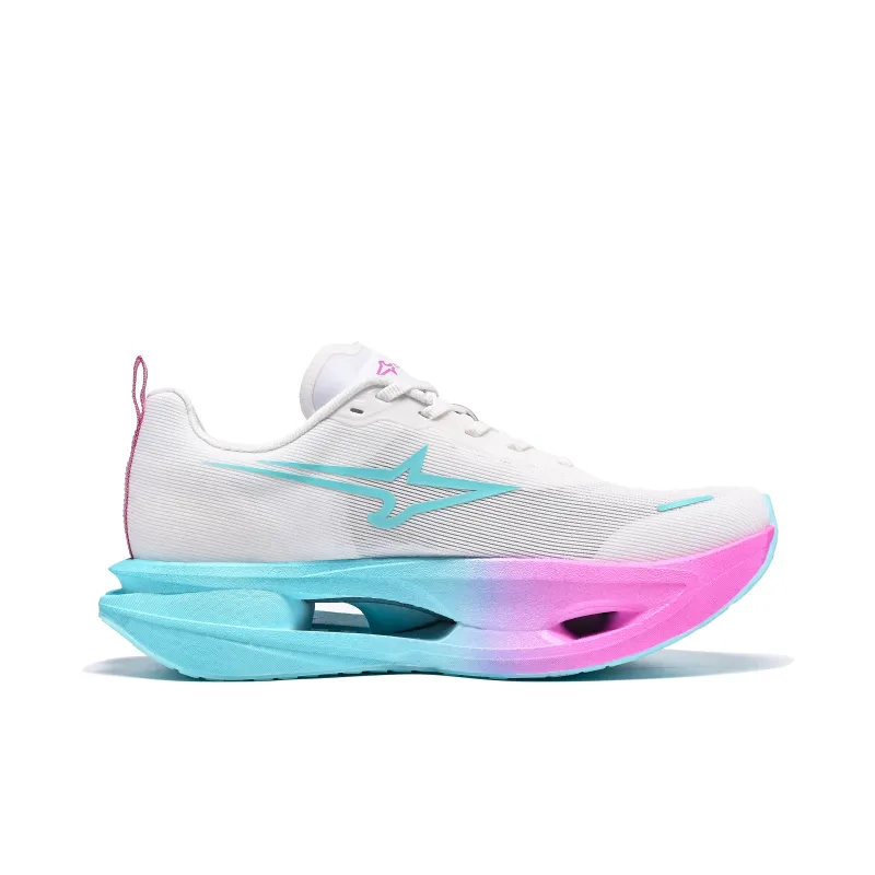 LEBUZHE Running Shoes Unisex Low Top White-0