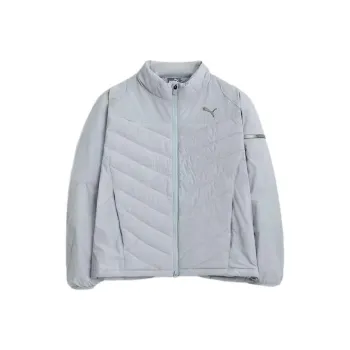 PUMA ULTRA2 Shield Goose Hybrid Jacket Down Jacket Women's Feather Gray