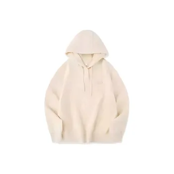 QIAODAN Sports Life Collection Sweatshirt Women's Flowing Cloud White