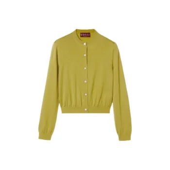 GUCCI Button Up Knit Cardigan
