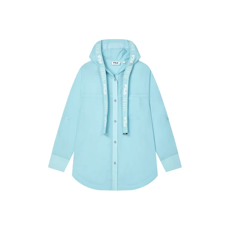 FILA Shirt Women's Ice Sealed Blue-0