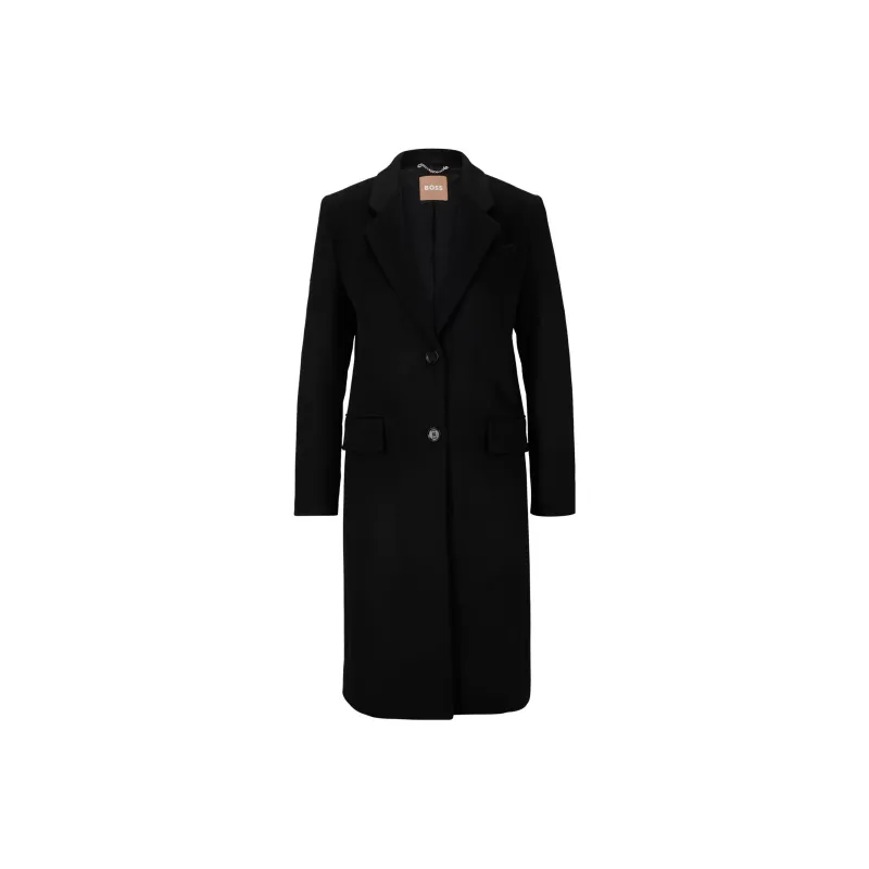 HUGO BOSS Coats Women's Black-0