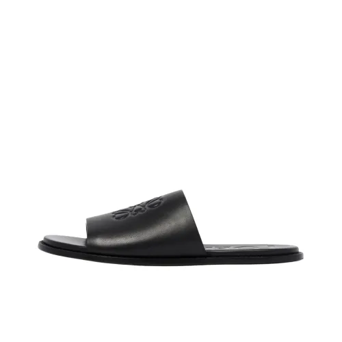 LOEWE Paula's Ibiza Slide Slippers Men's Black