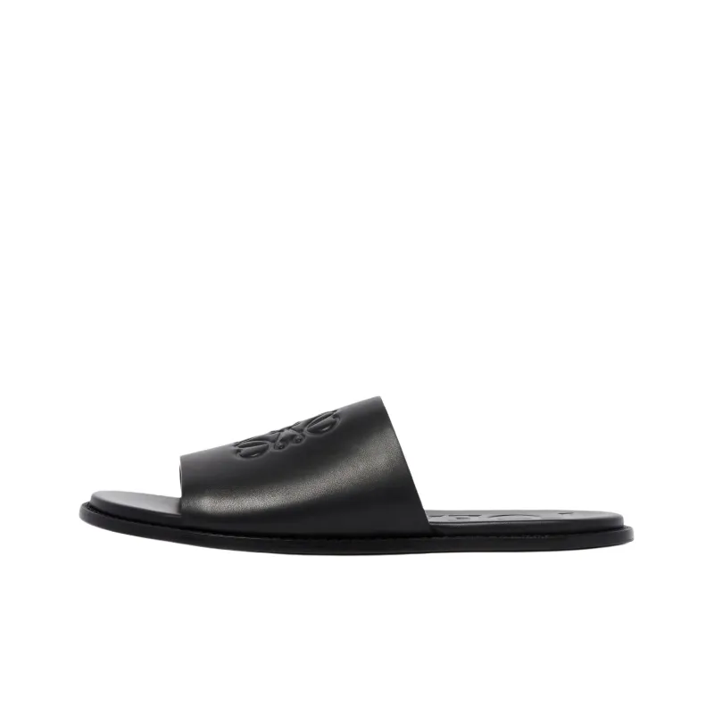 LOEWE Paula's Ibiza Slide Slippers Men's Black-0