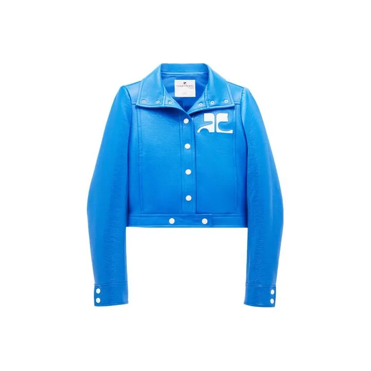 COURREGES Reedition Vinyl Jacket 'Blue'-0