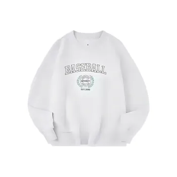 QIAODAN Sports Life Collection Sweatshirt Women's White Heather Gray