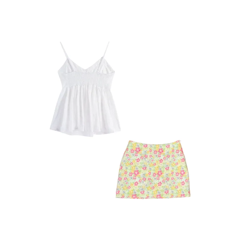 MTHE Two Piece Skirt Sets Women's-1