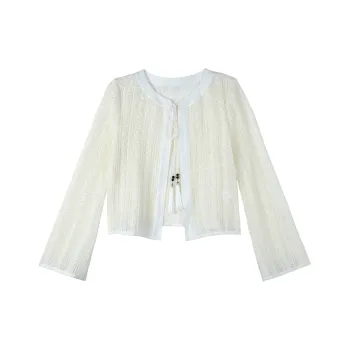 RZSE Knitwear Women's Pearl White