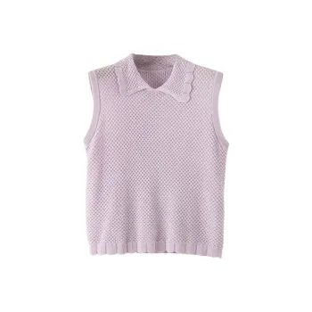 Late White Knitwear Women's Pink Purple