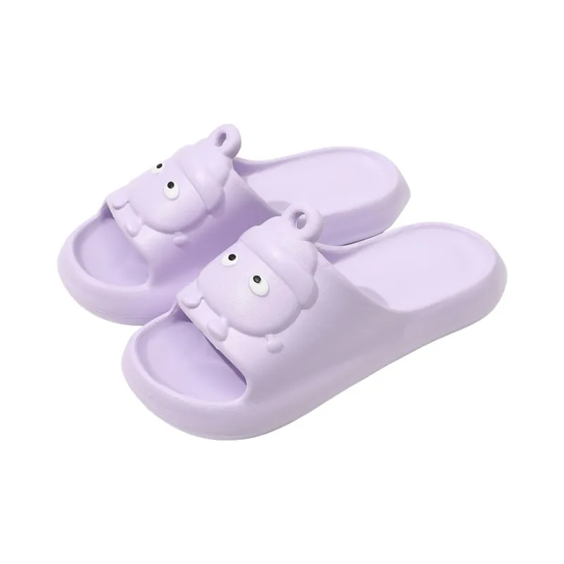 Foot Recreation Cartoon Summer Platform Home Comfortable Soft Sole 'Step in' Bathing Slippers-15