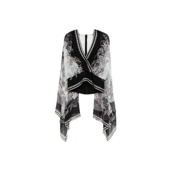 ELIE SAAB Printed Chiffon Blouse