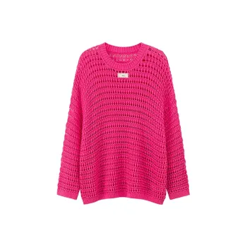 CHUU Knitwear Women's Dark Rose Red