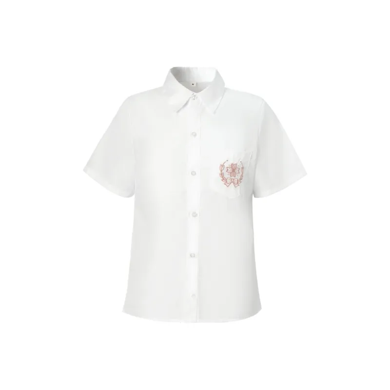 RIMUXINGHE Shirts Women's White-0