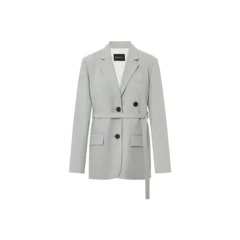 MO&CO Business Suits Women's Linen Green