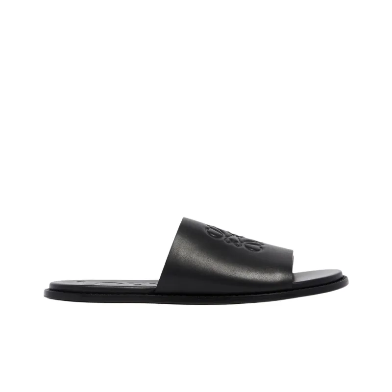 LOEWE Paula's Ibiza Slide Slippers Men's Black-1