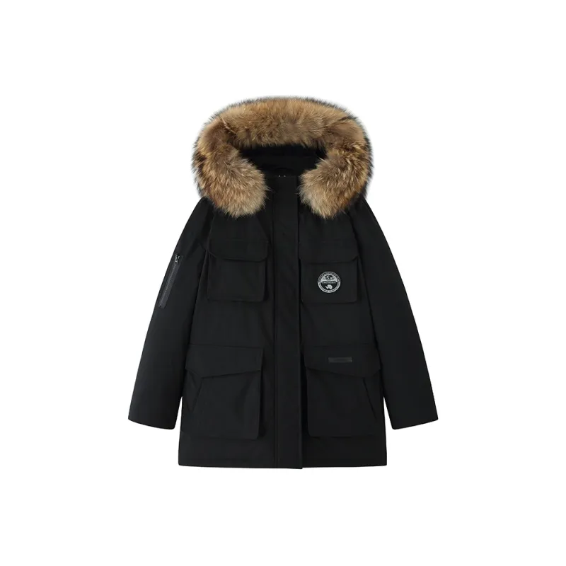 ZHOUMIAO Down Jackets Women's-4