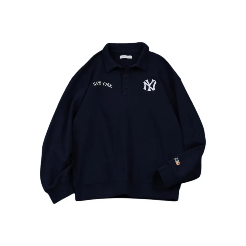 Mlb X FREAK'S STORE Polo Shirts Men Marine Blue-0