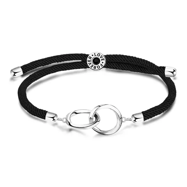 TRUE ME Alloy Rope Bracelets Unisex-3