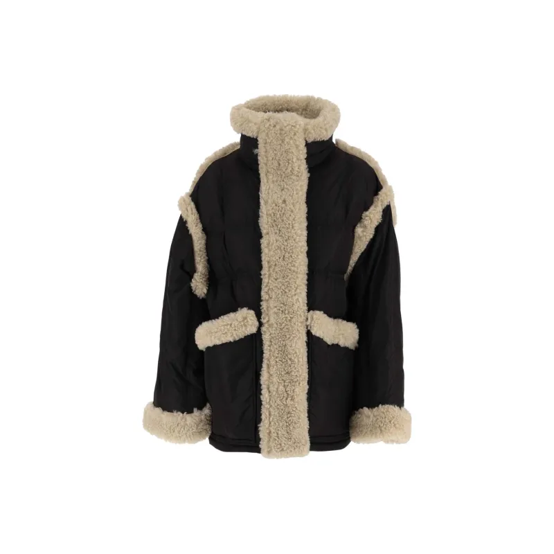 STAND STUDIO Dorothy Funnel Neck Puffer Jacket-0