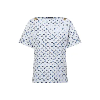 LOUIS VUITTON T Shirt Women's Blue
