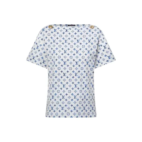 LOUIS VUITTON T Shirt Women's Blue