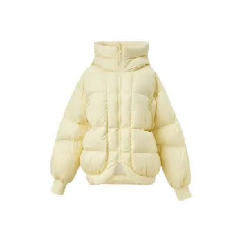 3COLOUR Down Jacket Women's Yellow Cream