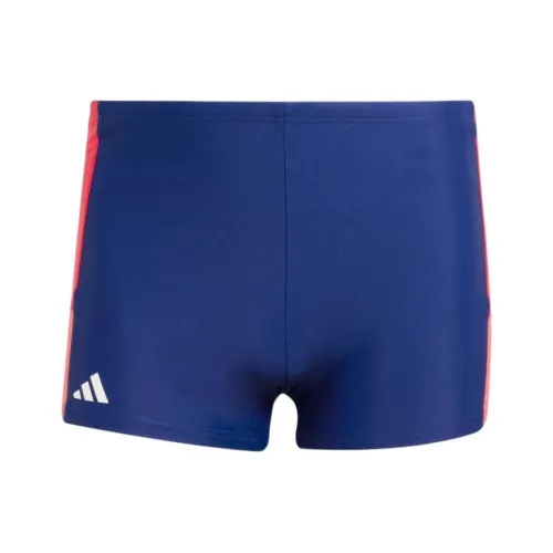 Adidas COLORBLOCKSwim Swimming Shorts Men's Dark Blue/Pure Gemstone Red/Clear Red