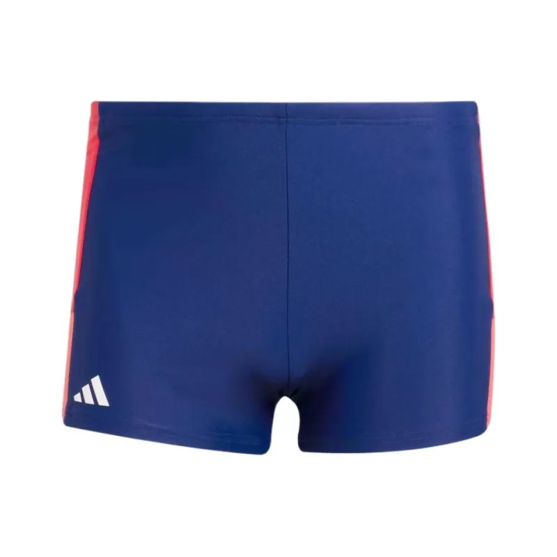 Adidas COLORBLOCKSwim Swimming Shorts Men's Dark Blue/Pure Gemstone Red/Clear Red-0