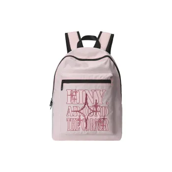 HINY Polyester Backpack Women's Dusty Pink