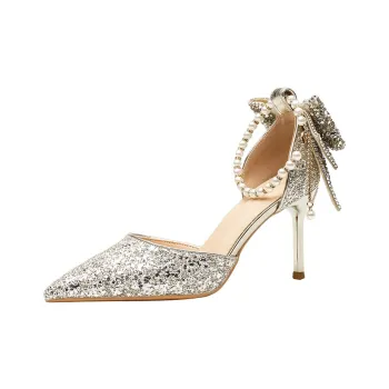 MABEL&CO High Heels Women's Champagne Gold