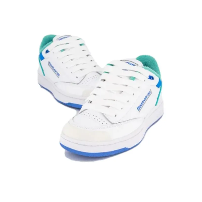 Reebok Club C Bulc 'White Unleashed Green Blue'-3