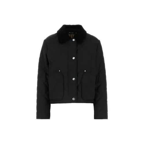 THOM BROWNE Padded Press Stud Ribbed Jacket