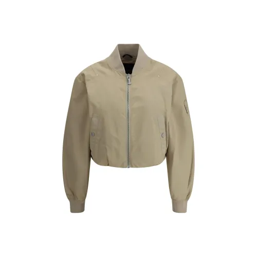 Moose Knuckles Logo Plaque Zipped Bomber Jacket