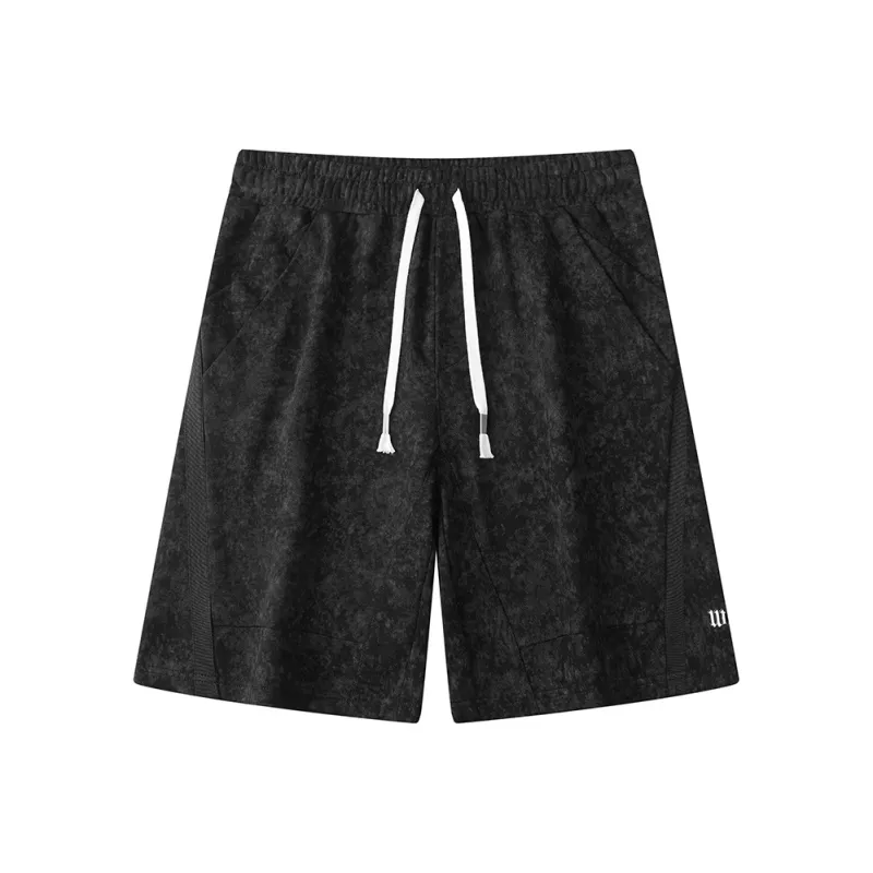 JIANWANG Casual Shorts Unisex Black-0