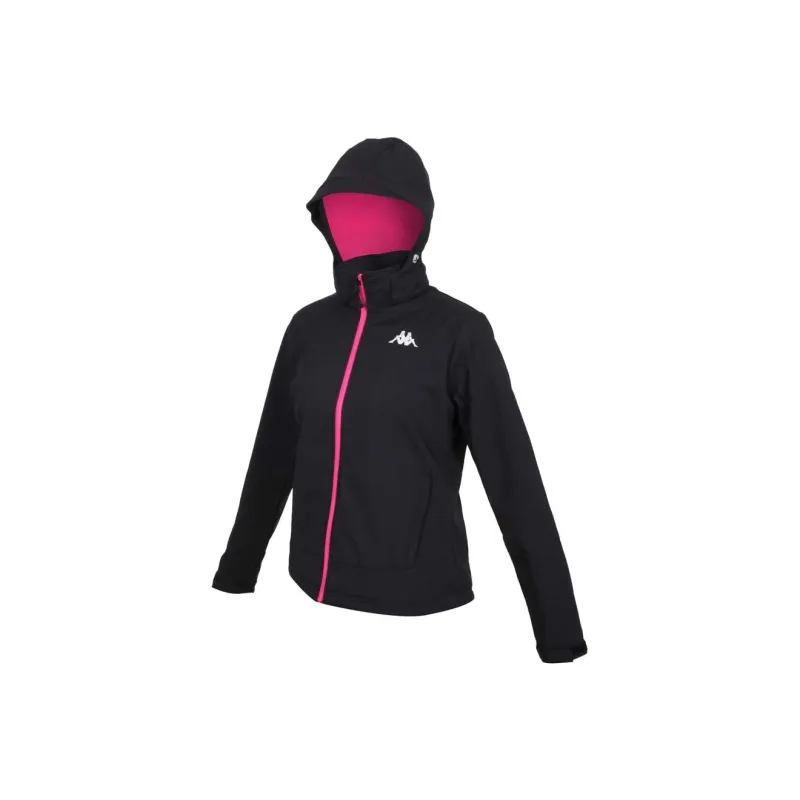 Kappa Jackets Coats Women's Black Peach Pink-0