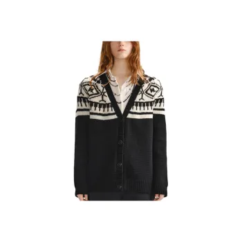 KARL LAGERFELD FW23 Knitwear Women's Black White