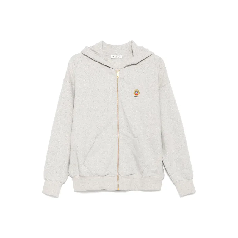 BALLY X Adrien Brody Logo embroidered Hoodie-0