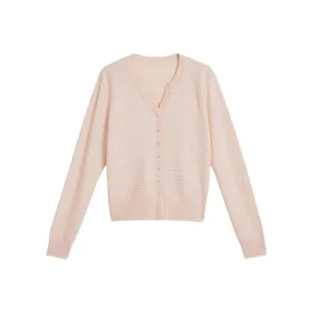 Yiner Knitwear Women's Light Pink