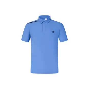 FILA Golf Series Polo Shirt Men's Blue Pluto