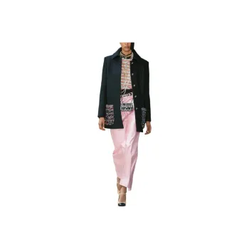 CHANEL FW22 Coats Women's Dark Blue