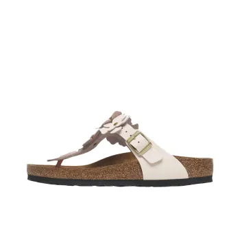 Birkenstock Gizeh Flower EVA Abrasion Resistant Flip Flops Women's Light Pink Regular