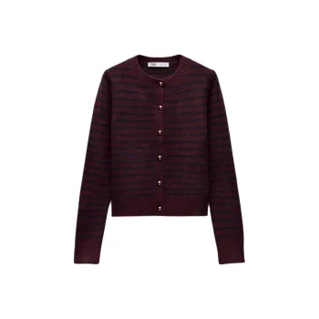 ZARA Knitwear Women's Burgundy